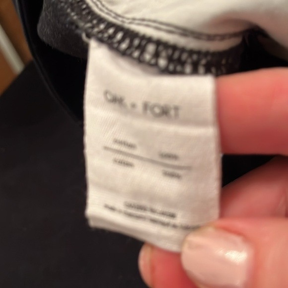 Oak and Fort Wide Leg Denim Pants size 28 - Picture 6 of 6